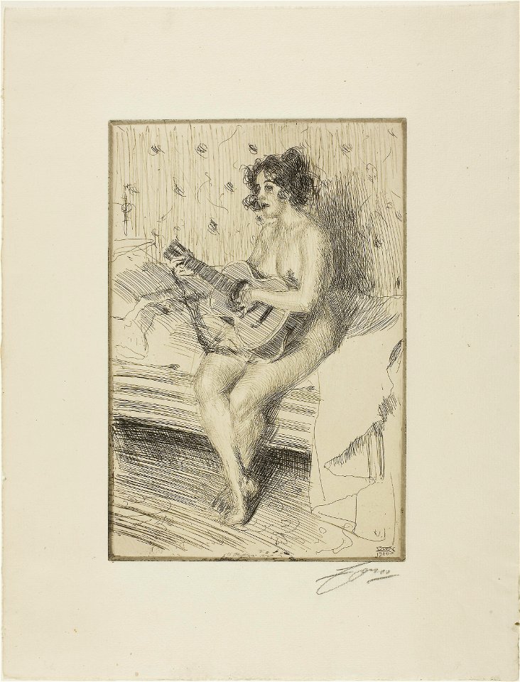 Zorn - The Guitar-Player, 1927.1926