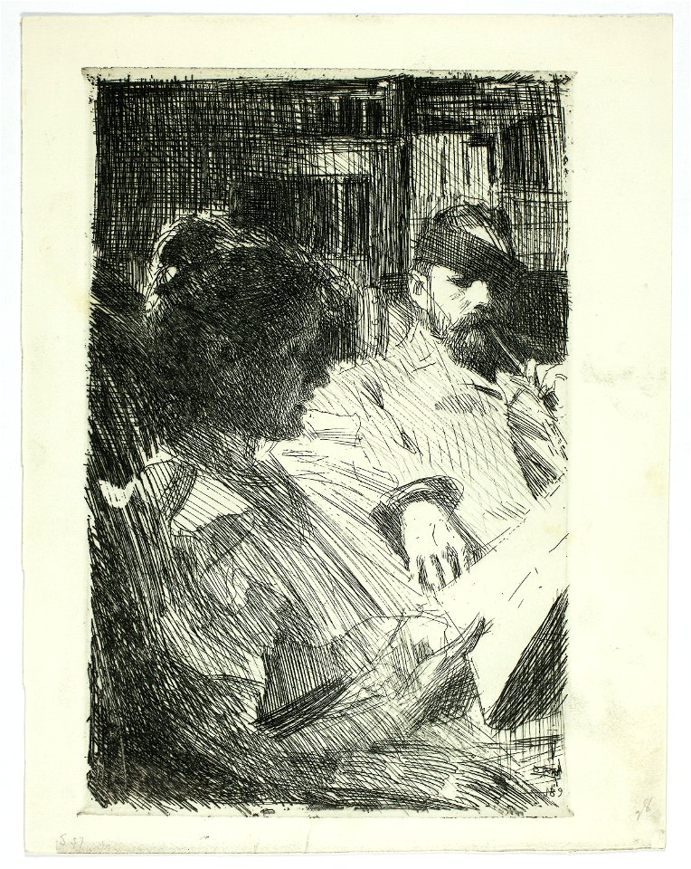 Zorn - Reading (Mr. and Mrs. Ch. Deering), 1996.837
