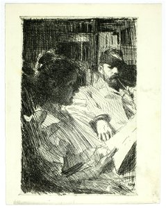 Zorn - Reading (Mr. and Mrs. Ch. Deering), 1996.837