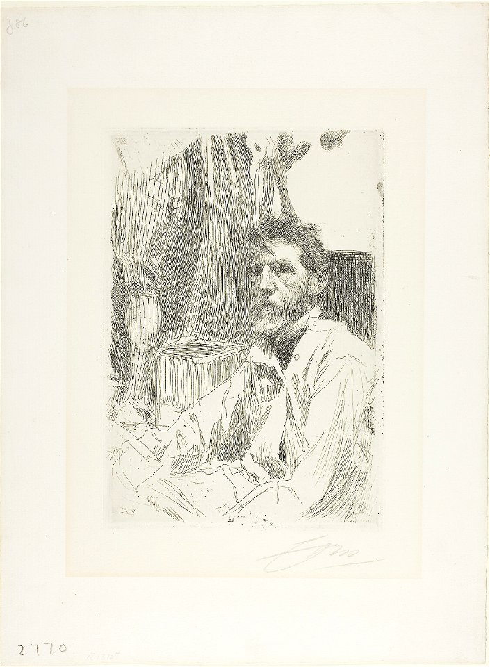 Zorn - August Saint Gaudens I, 1950.1403
