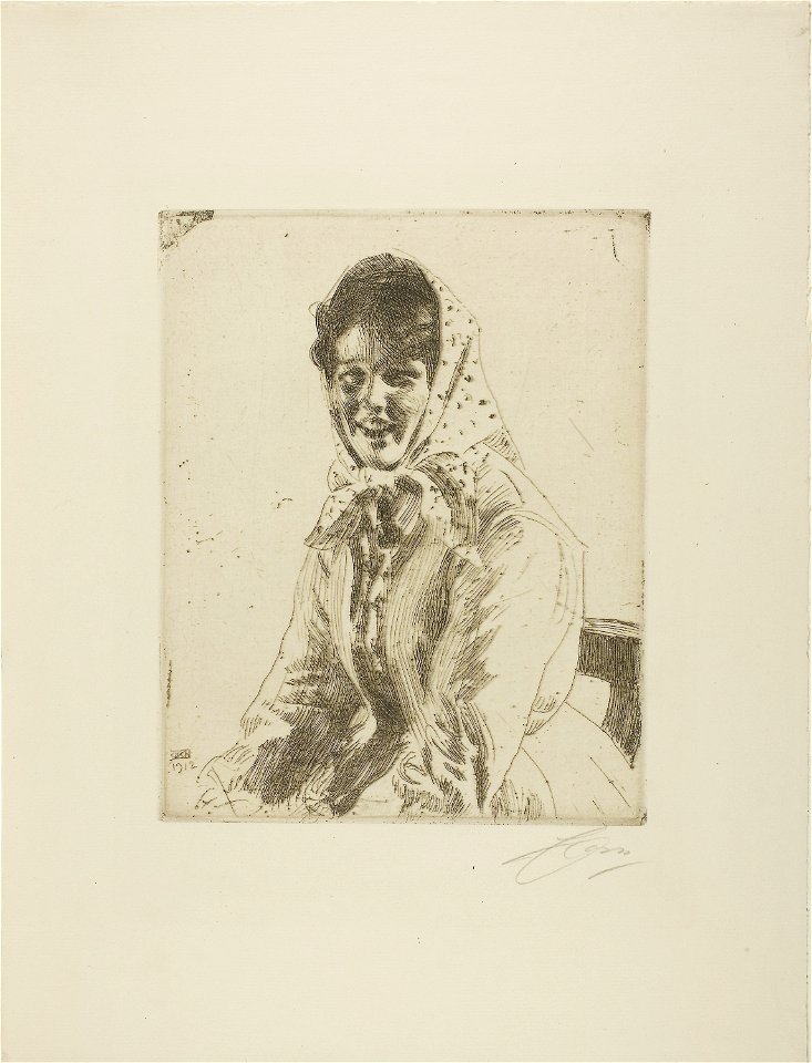 Zorn - Skerikulla (A Skeri Girl), 1927.2032