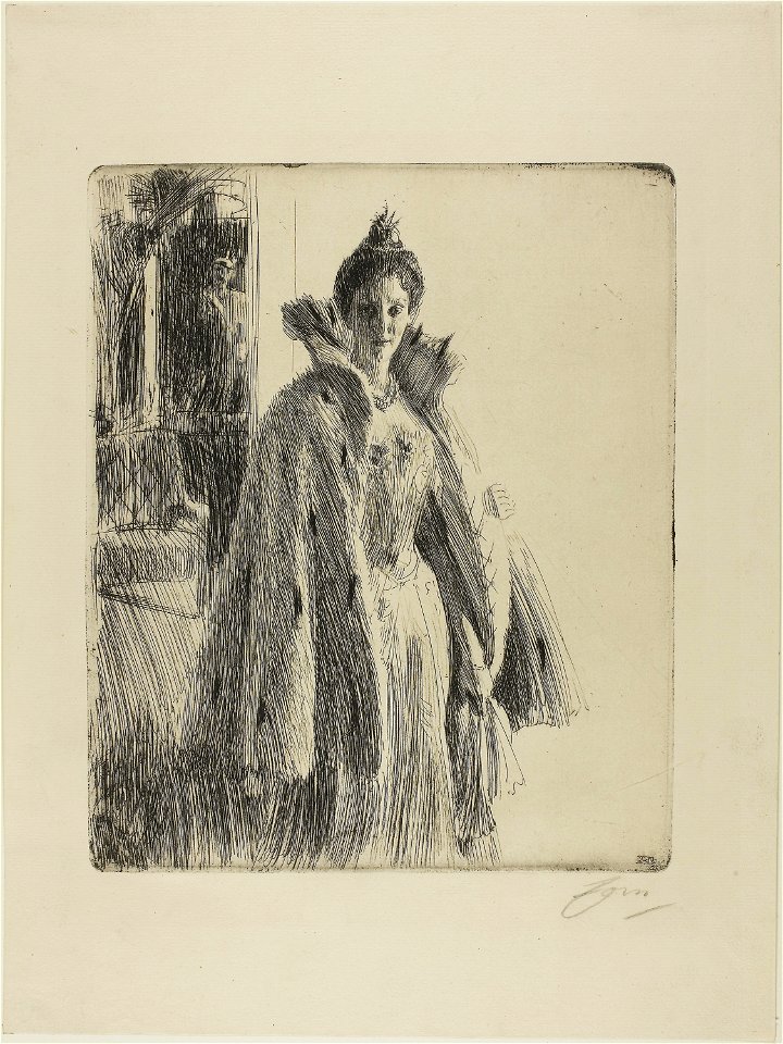Zorn - H. R. H. Princess Ingeborg of Sweden II, 1927.1921