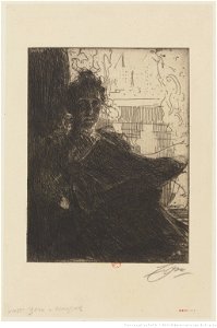 Zorn - Mme Emma Zorn, 3e état, btv1b105227809