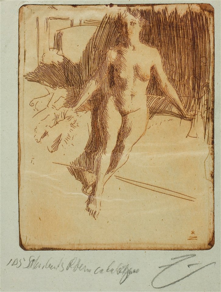 Zorn - Study from Model, 1927.1899