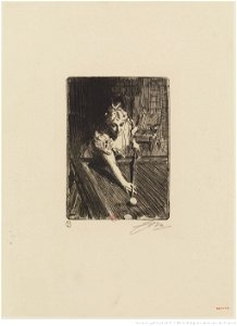 Zorn - Joueuse de billard, btv1b10522787f