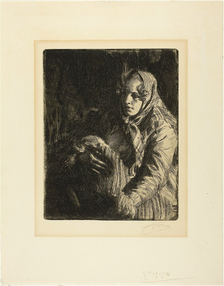 Zorn - Madonna (A Mother), 1973.492