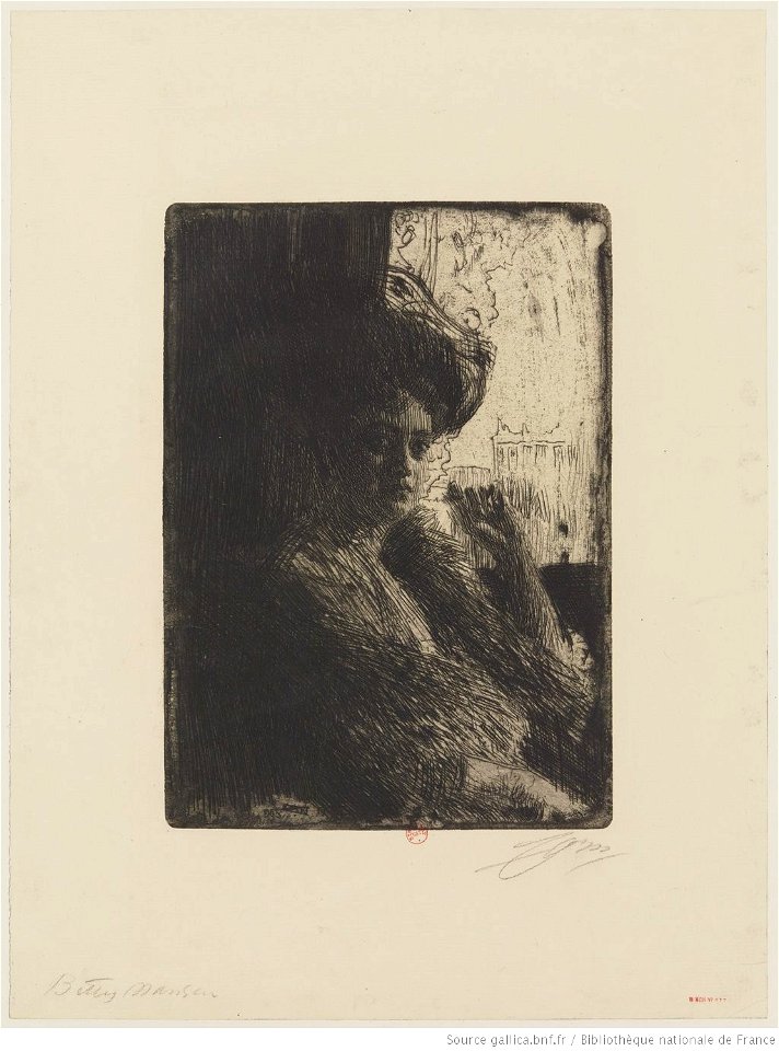 Zorn - Betty Nansen, 4e état, btv1b10522911m