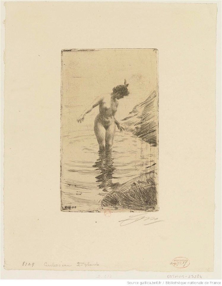 Zorn - Cercles d'eau, 2e planche, btv1b10522862r