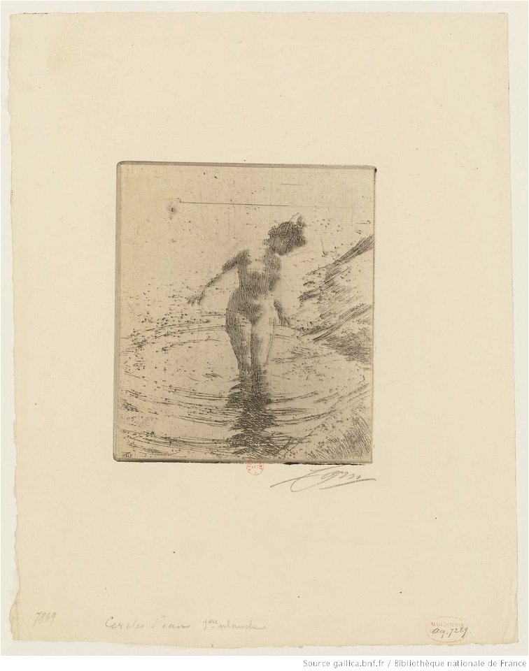 Zorn - Cercles d'eau, 2e planche, btv1b105228636