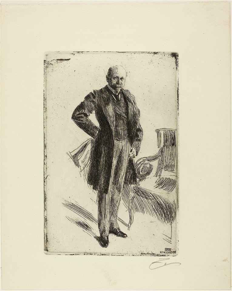 Zorn - Colonel Lamont I (Whole length), 1927.1929