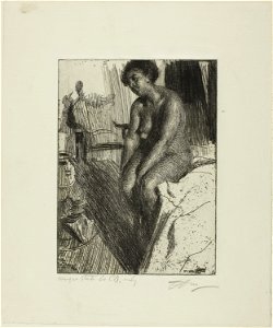 Zorn - Sitting Negress, 1927.1935