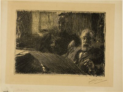 Zorn - Mr. and Mrs. Fürstenberg, 1927.1870