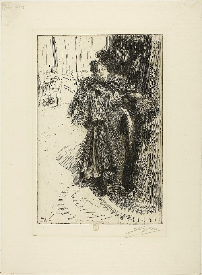 Zorn - Effet de Nuit III, 1913.1015