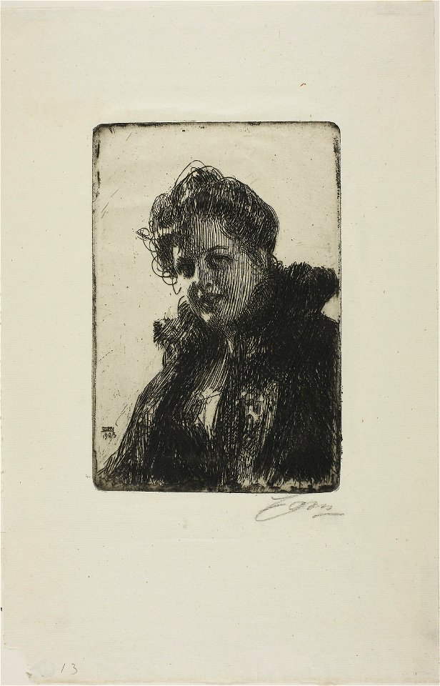 Zorn - Mrs. Granberg, 1927.1947