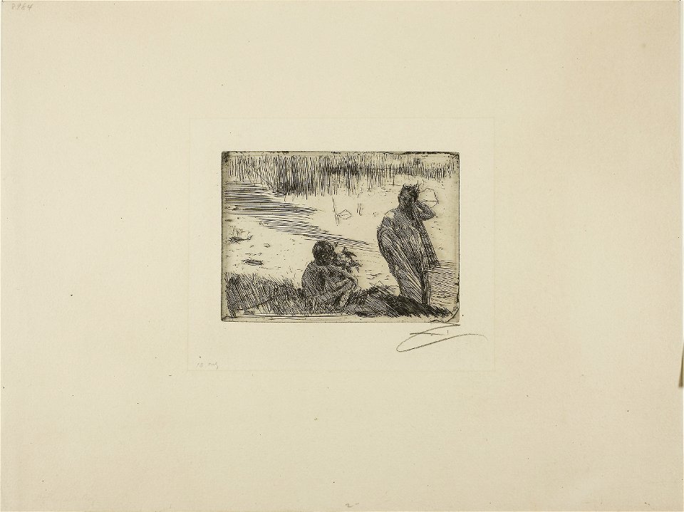 Zorn - Young People Bathing, 1927.1860