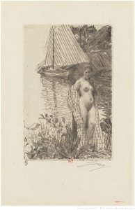 Zorn - Mon modèle et mon bateau, 4e état, btv1b10522779x