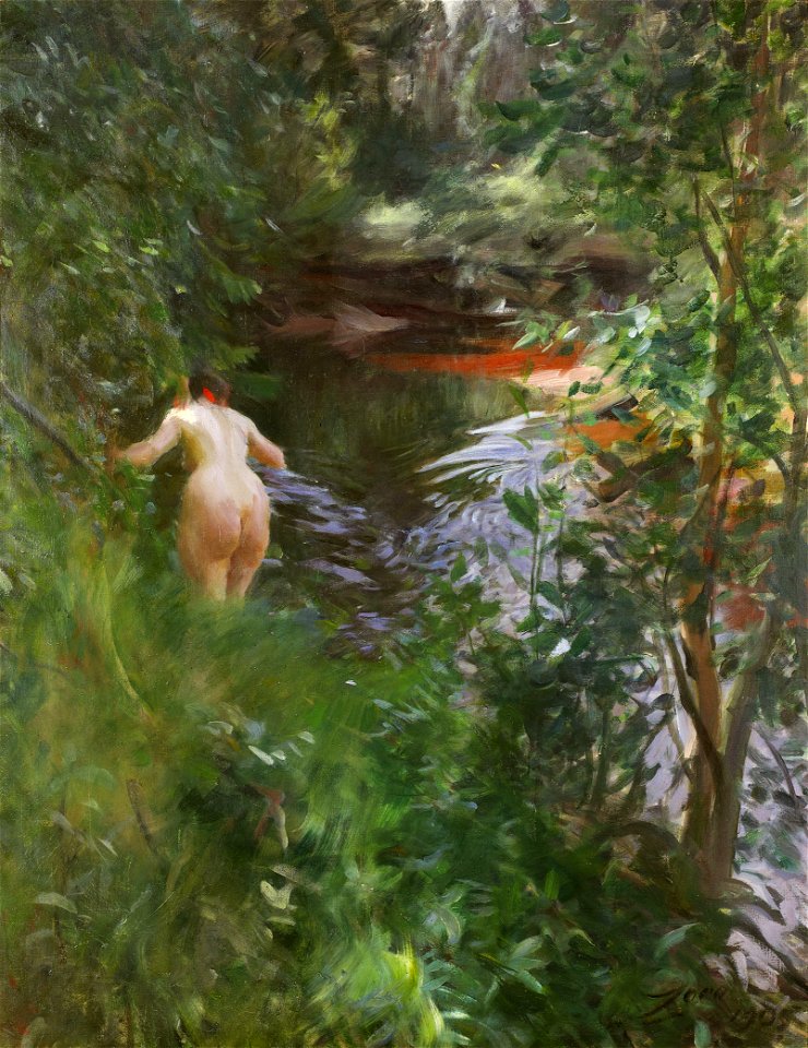 Zorn In Gopsmor 1905
