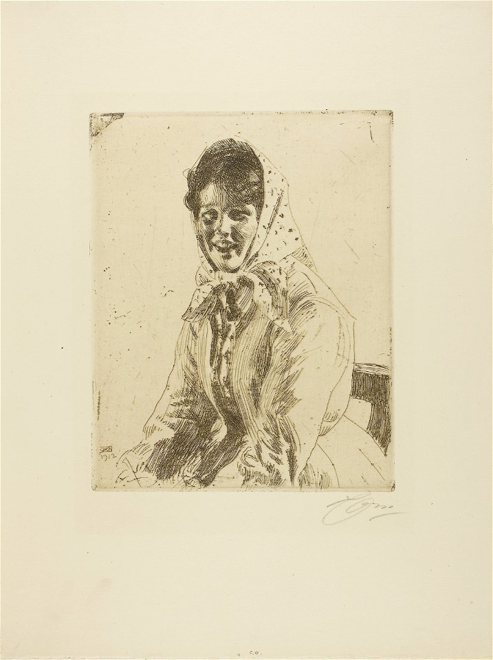 Zorn - Skerikulla (A Skeri Girl), 1927.2031
