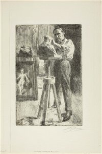 Zorn - Prince Paul Troubetzkoy I (Whole length), 1927.2009