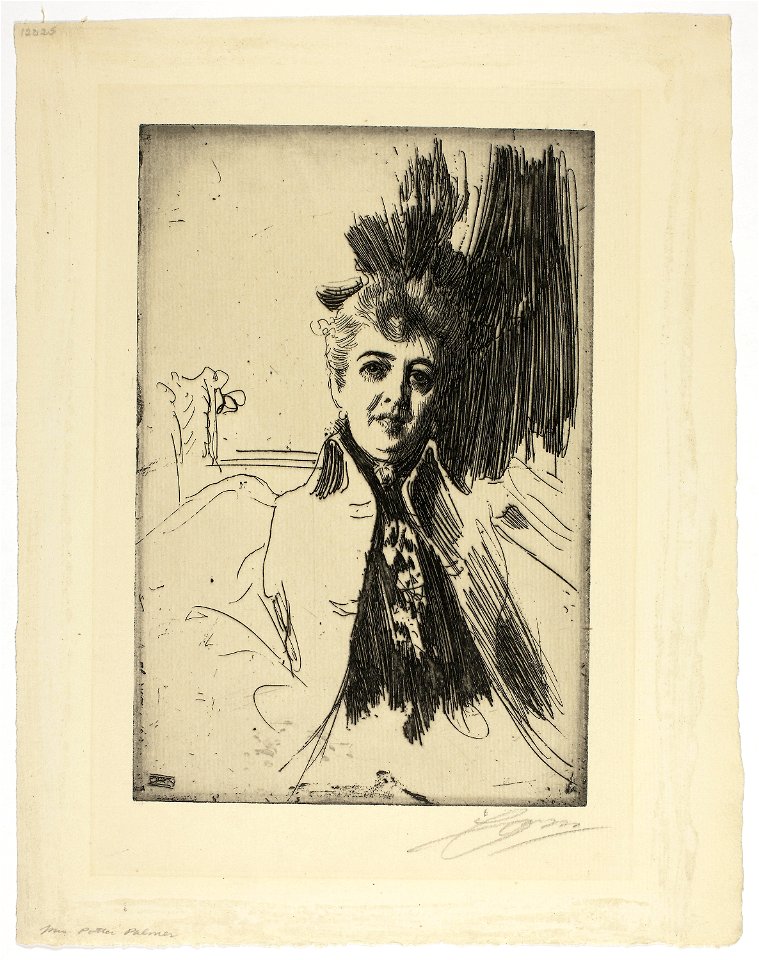 Zorn - Mrs. Potter Palmer, 1996.833