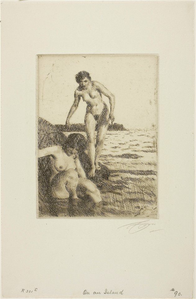 Zorn - On Hemsö Island, 1927.2069