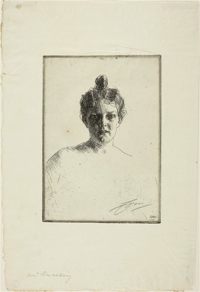 Zorn - Mrs. Runeberg, 1927.1925