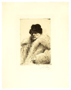 Zorn - Self-Portrait 1916, 1996.840