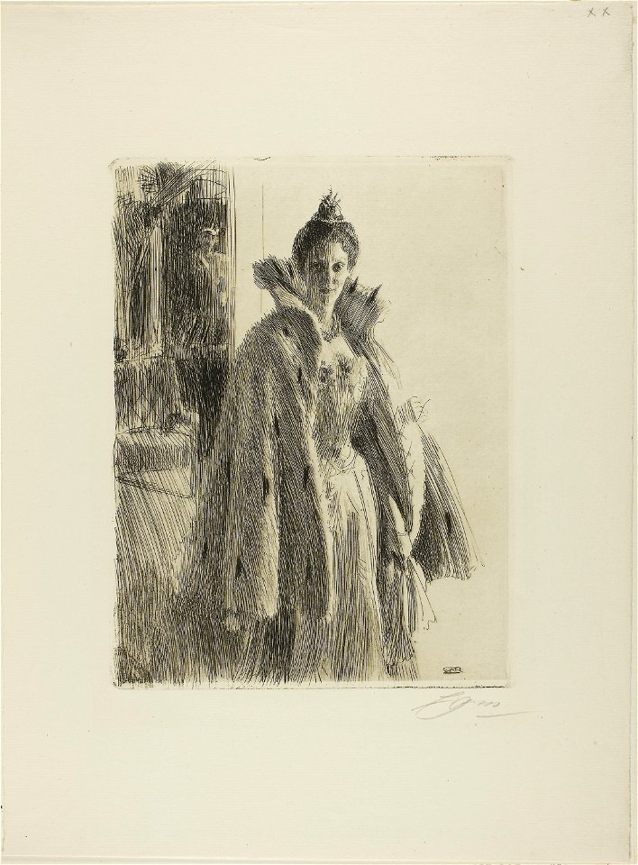 Zorn - H. R. H. Princess Ingeborg of Sweden II, 1927.1923