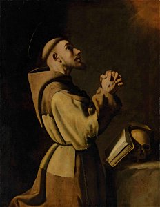 Zurbarán and Studio - Saint Francis of Assisi in Prayer, Delenda A-7