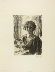 Zorn - The Crown-Princess Margaret of Sweden, 1927.2045