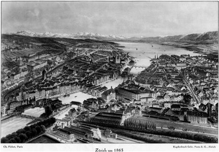 Zuerich 1863 sw