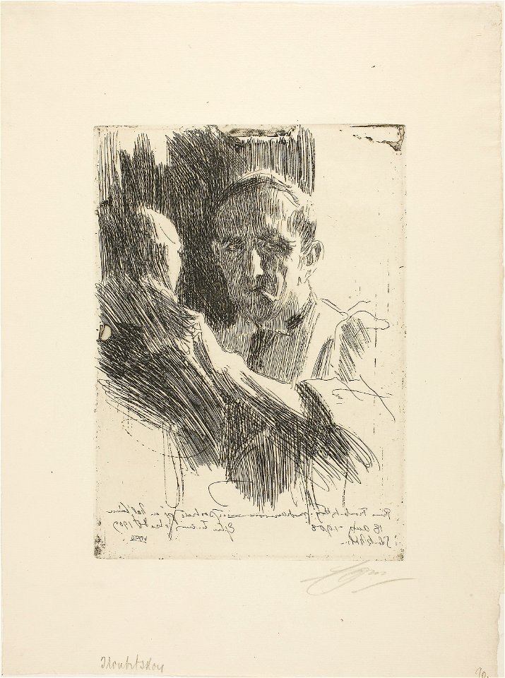 Zorn - Prince Paul Troubetzkoy II (Bust), 1927.2100