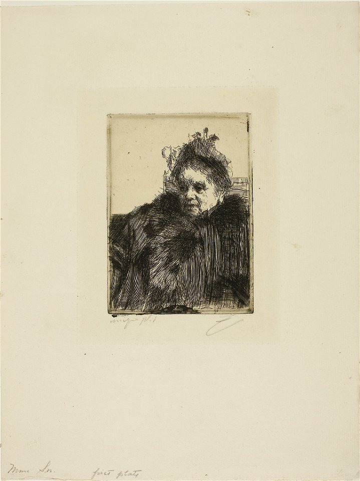 Zorn - Mme Simon I, 1927.1837