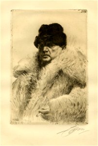 Zorn - Self-Portrait 1916, 1949,0411.4838