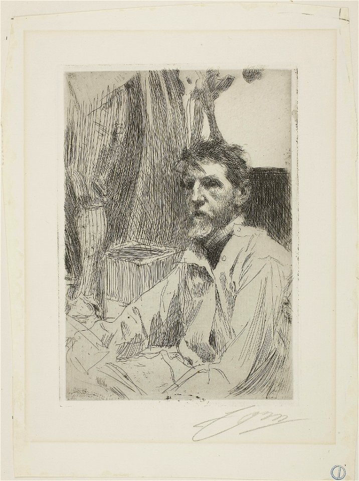 Zorn - August Saint Gaudens I, 1927.1884