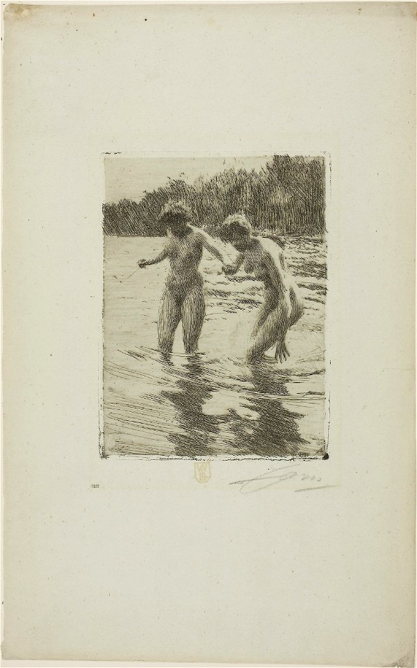 Zorn - Two Bathers, 1913.1102