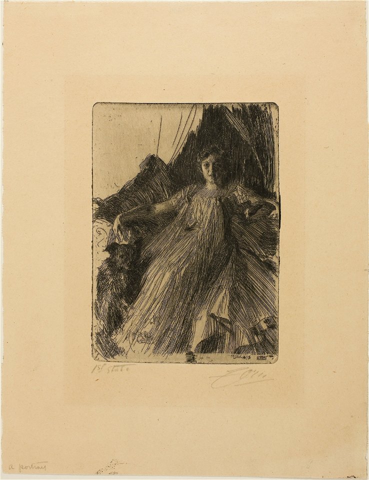 Zorn - Maud Cassel (Mrs. Ashley), 1927.1902