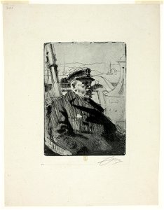 Zorn - King Oscar II (Second plate), 1913.1023