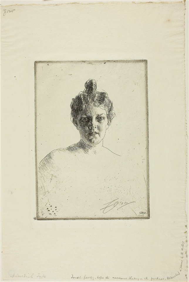 Zorn - Mrs. Runeberg, 1927.1924