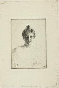 Zorn - Mrs. Runeberg, 1927.1924