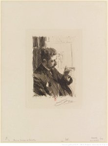 Zorn - Prince Eugène de Suède, 2e état, btv1b105228547