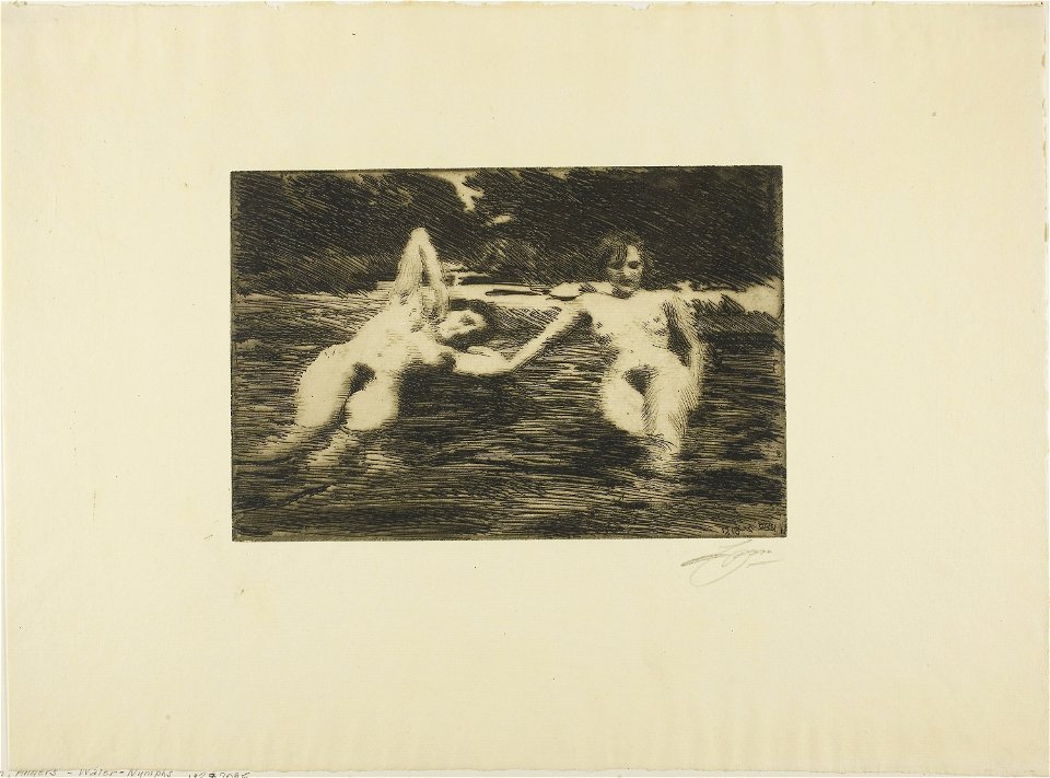 Zorn - Water-Nymphs, 1927.2095