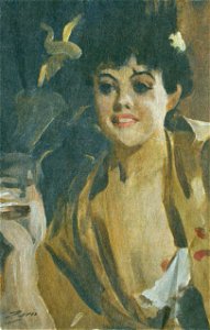 Anders Zorn Cigarettrökerskan