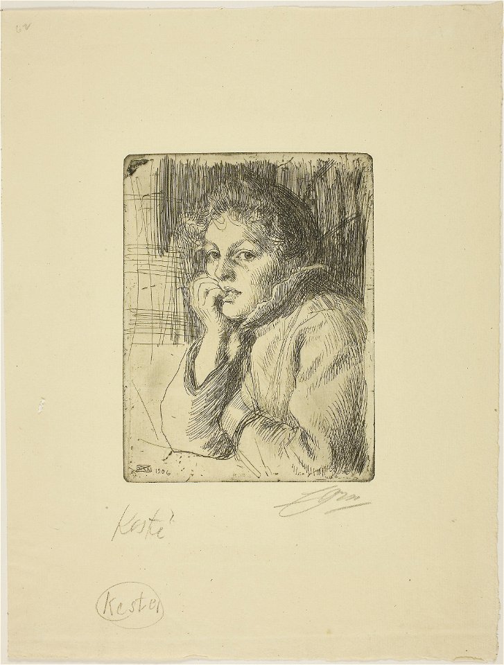 Zorn - Kesti, a Mora Peasant, 1927.1976
