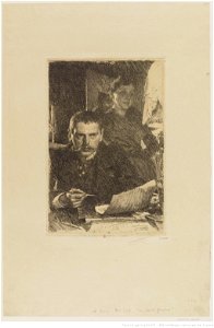 Zorn - Zorn et sa femme, 2e état, btv1b105227502