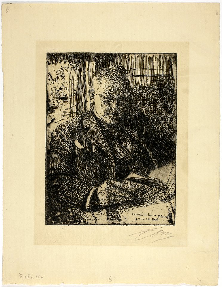 Zorn - Travelling Companion (Mr. Ch. Deering), 1996.839