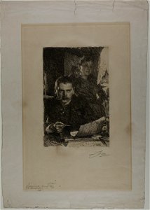 Zorn - Zorn and His Wife, 1927.1817