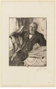Zorn - Le président Grover Cleveland, 2e planche, btv1b105228564