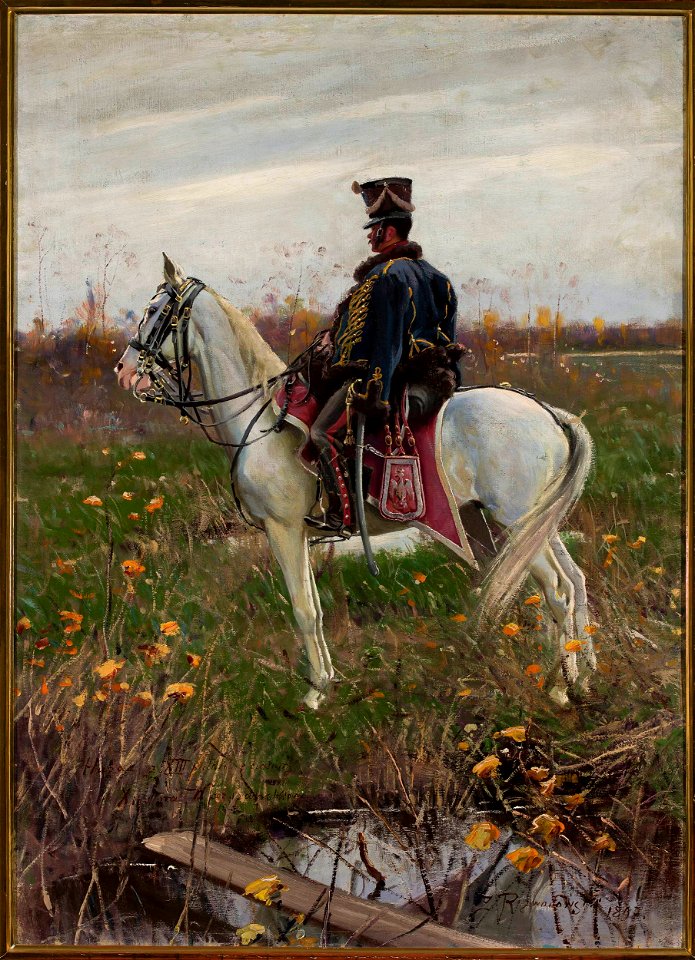 Zygmunt Rozwadowski - Hussar from the 13th Regiment of the Army of the Duchy of Warsaw - 184933 MNW - National Museum in Warsaw