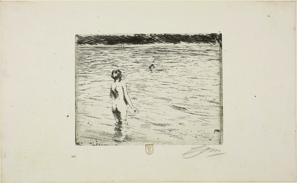 Zorn - Mother Bathing, 1913.1005